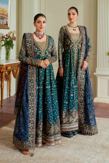 BAROQUE EMBROIDERED CHIFFON CH13-03 UNSTITCHED