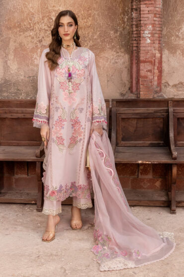 Lawn Unstitched in Peach Pink by Saira Shakira - Vera 9B